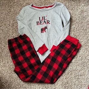 Red plaid pajamas